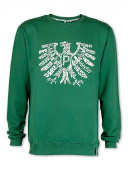 Sportclub Preußen Münster Sweatshirt Mein Viertel grün 